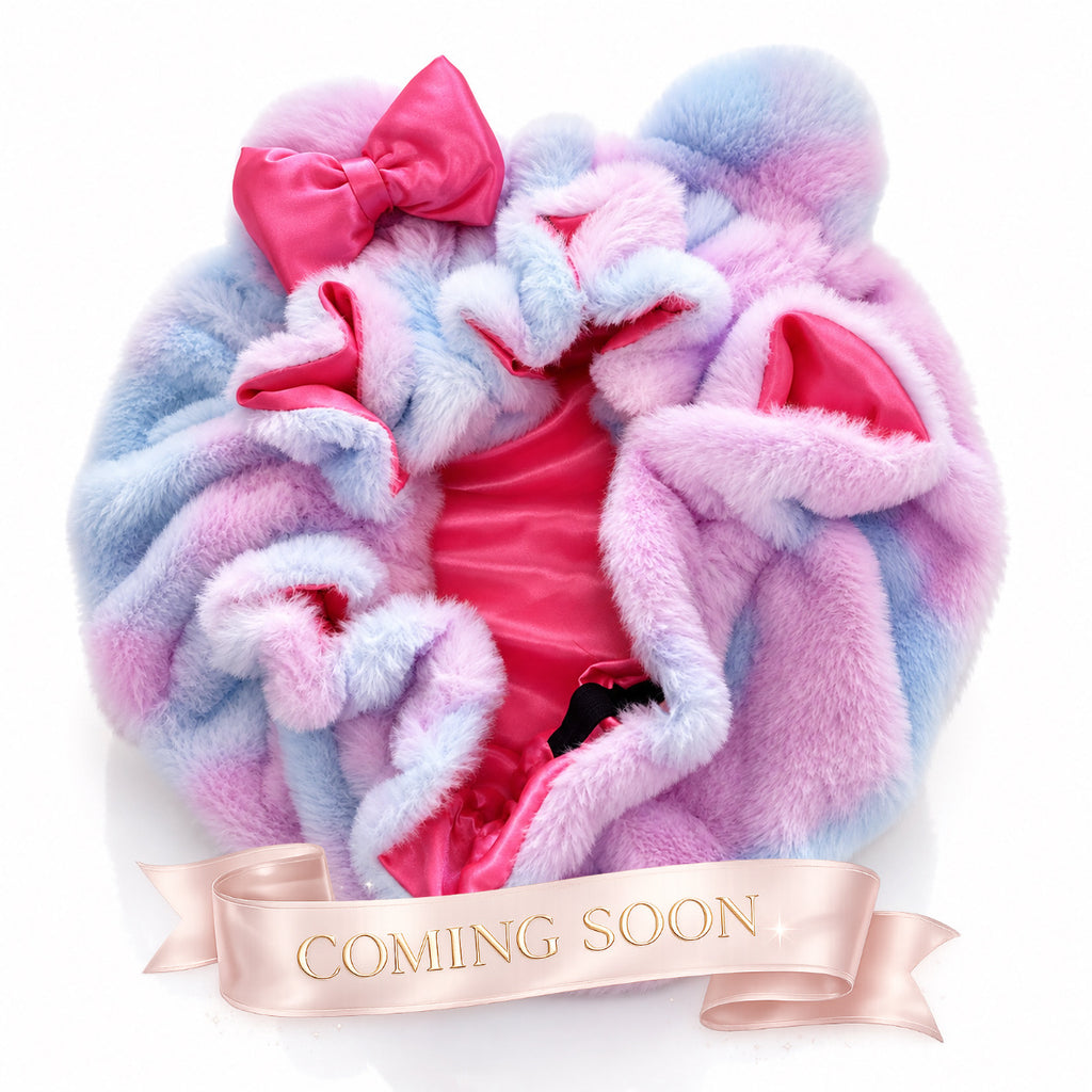 Marshmallow Princess Plush Bonnet