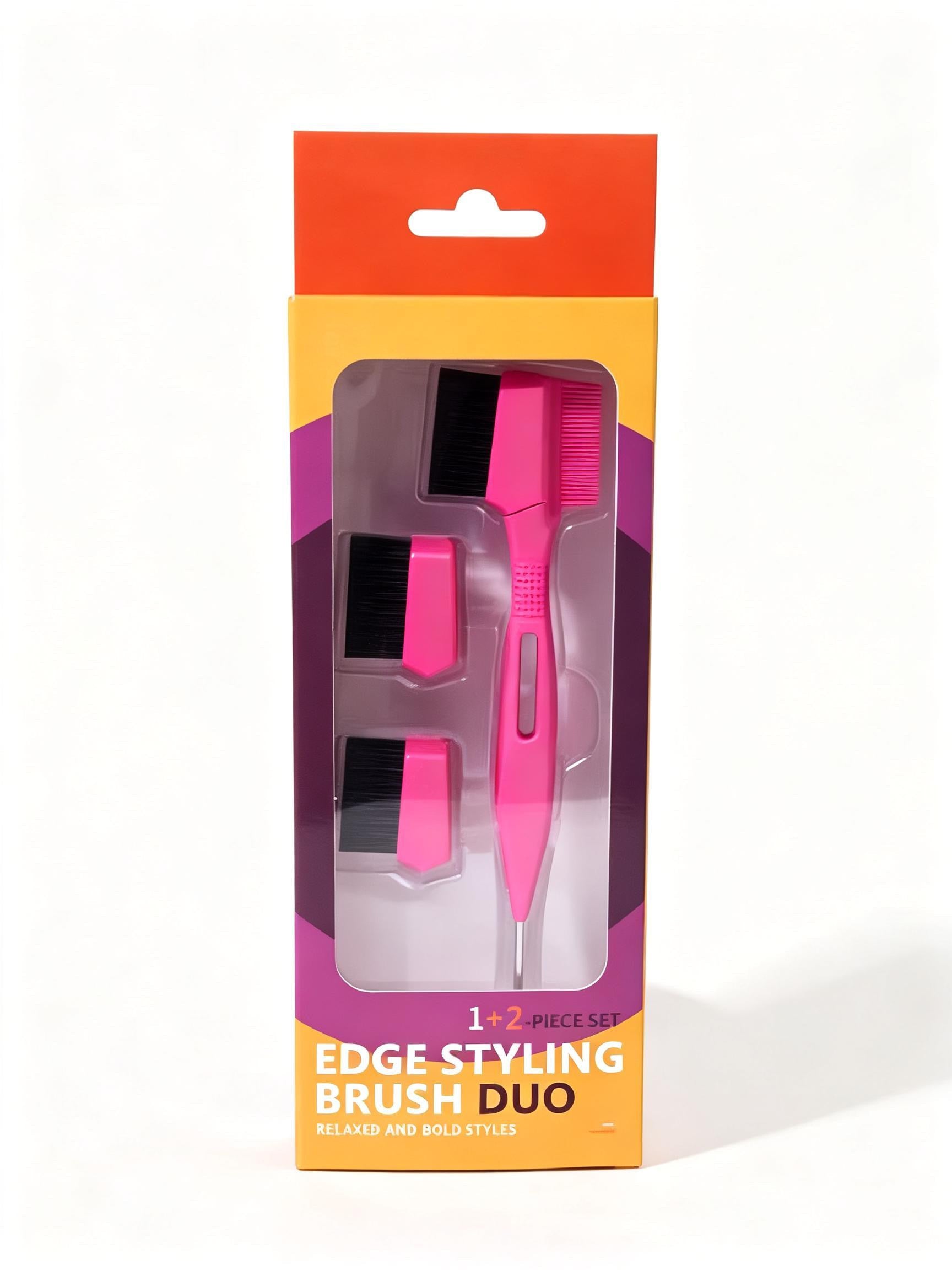Hair Edge Whole brush + 2 replaceable heads