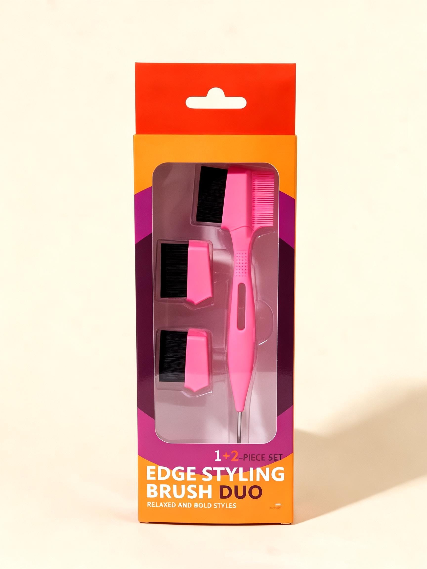 Hair Edge Whole brush + 2 replaceable heads